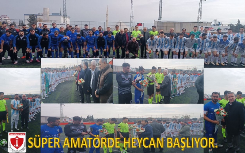 SÜPER AMATÖRDE HEYCAN BAŞLIYOR